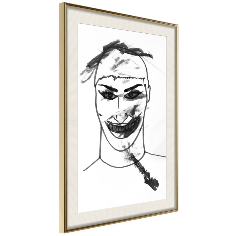 Plakat - Straszny klaun