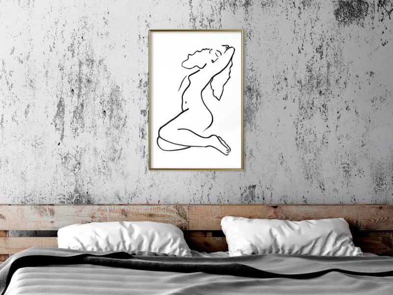 Plakat - Zalotna poza