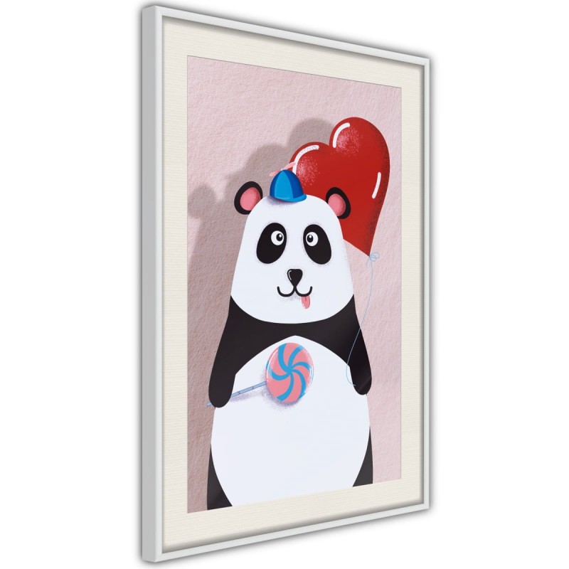 Plakat - Szczęśliwa panda