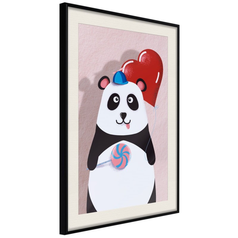 Plakat - Szczęśliwa panda