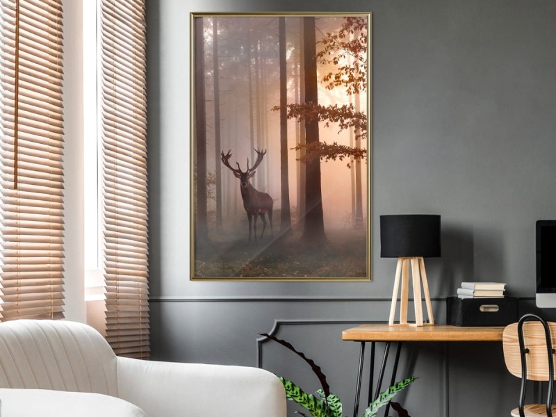 Plakat - Leśne zacisze
