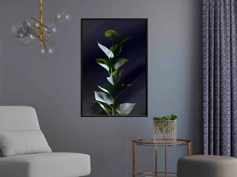 Plakat - Roślinna elegancja
