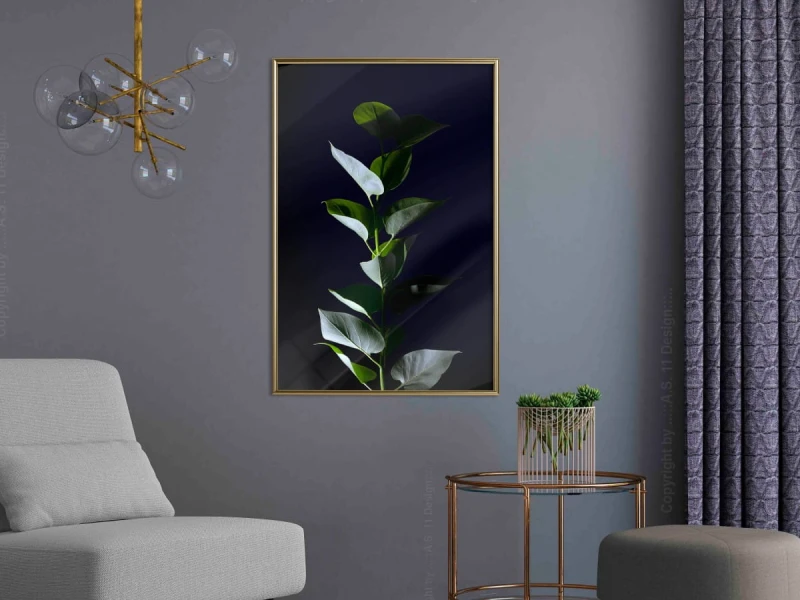 Plakat - Roślinna elegancja