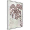 Plakat - Zdobiona monstera