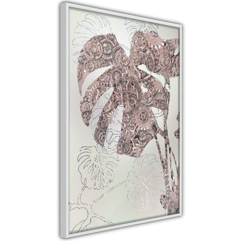 Plakat - Zdobiona monstera
