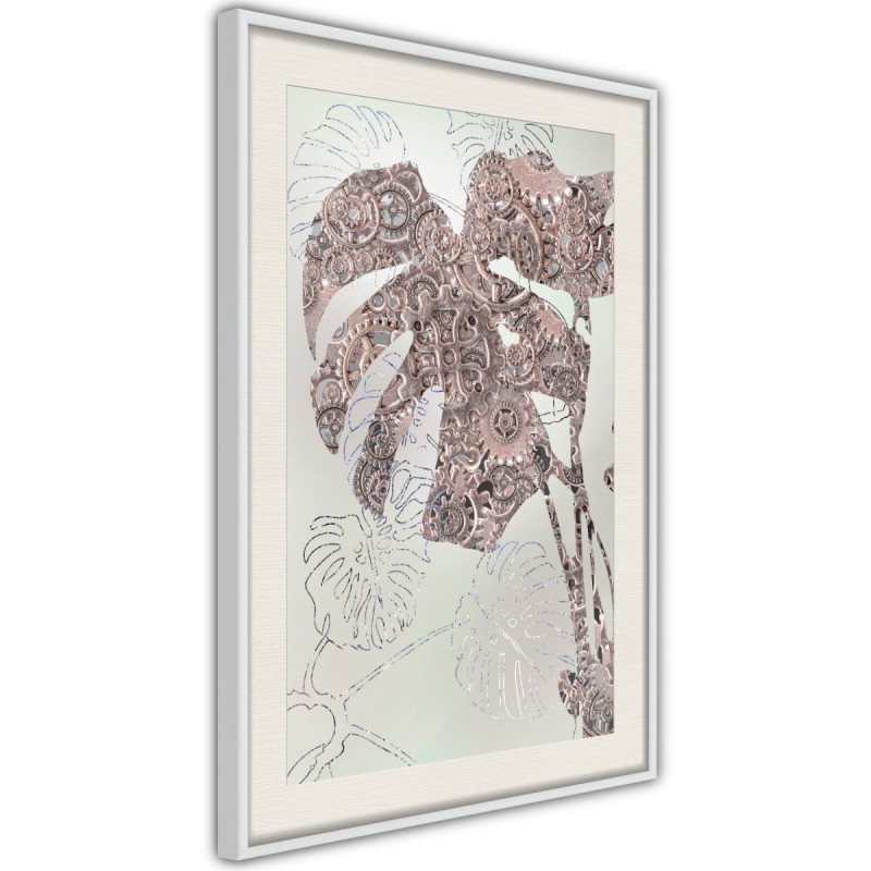 Plakat - Zdobiona monstera