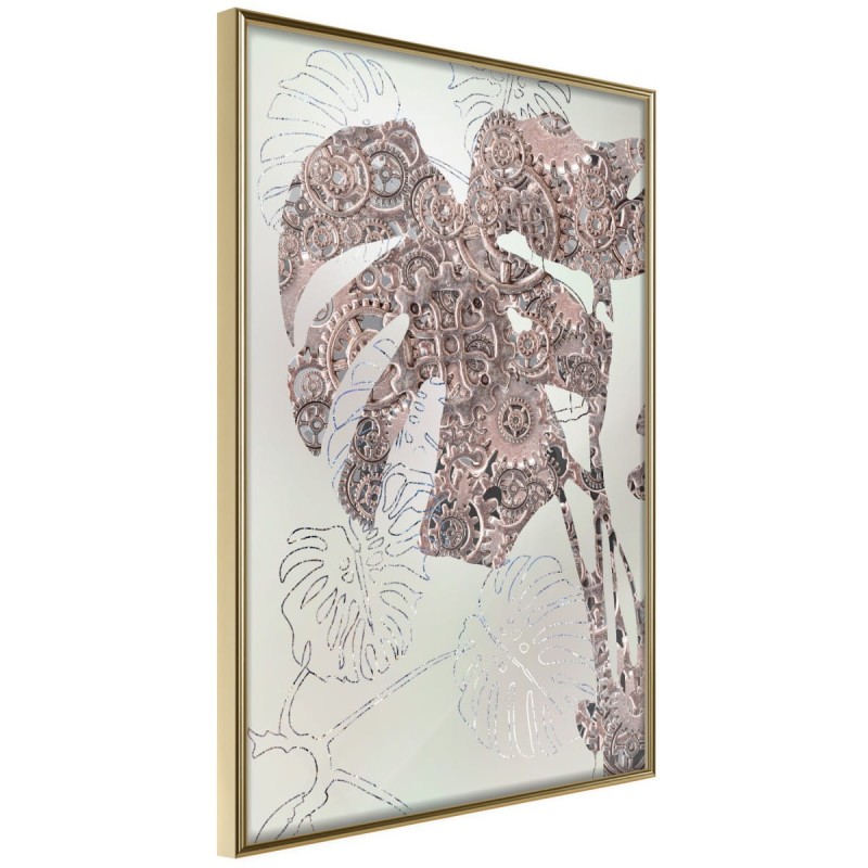 Plakat - Zdobiona monstera