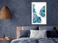 Plakat - Szafirowa monstera