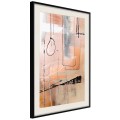Plakat - Pastelowa abstrakcja