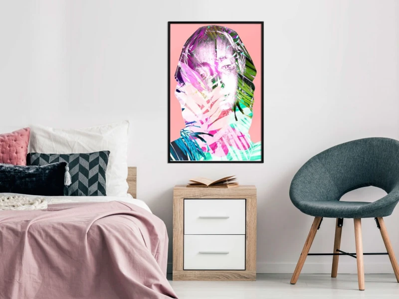 Plakat - Skryta za kolorami