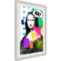 Plakat - Śmiech Mony Lisy