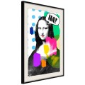 Plakat - Śmiech Mony Lisy