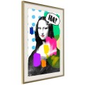 Plakat - Śmiech Mony Lisy
