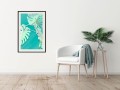 Plakat - Morska monstera