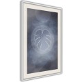 Plakat - Liść w centrum