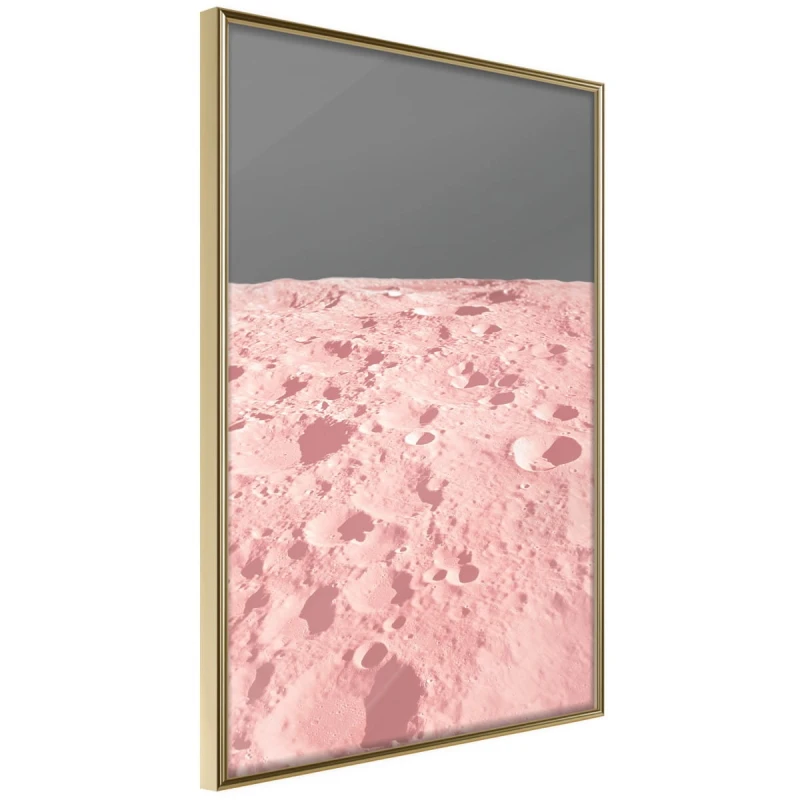 Plakat - Pastelowe kratery