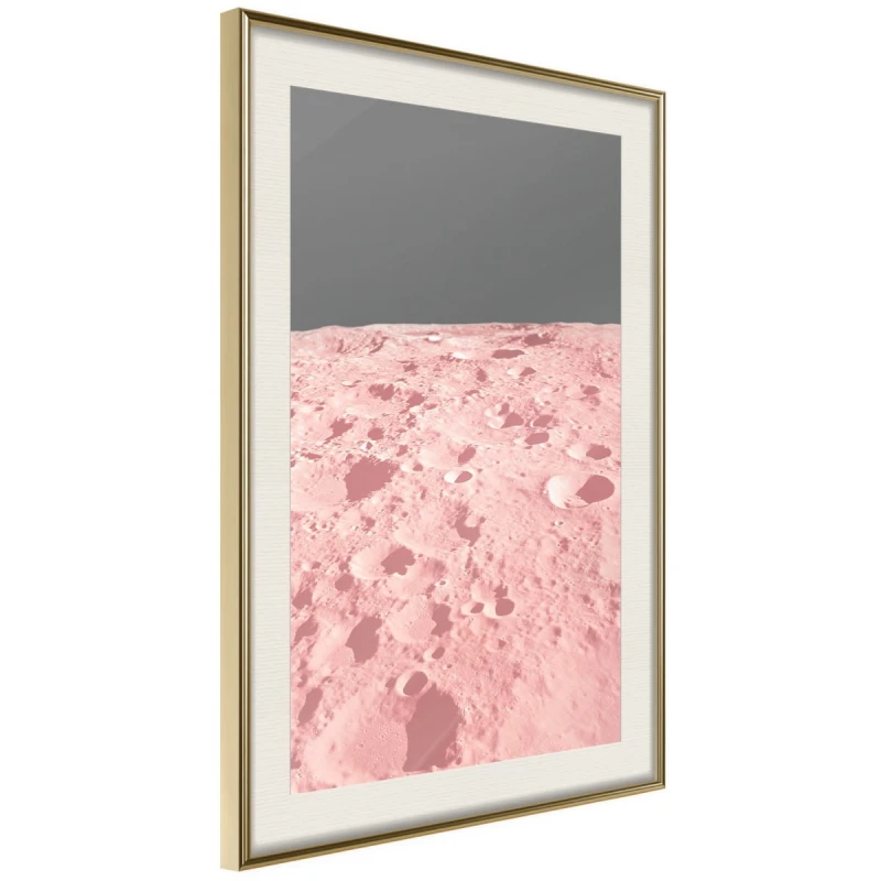 Plakat - Pastelowe kratery