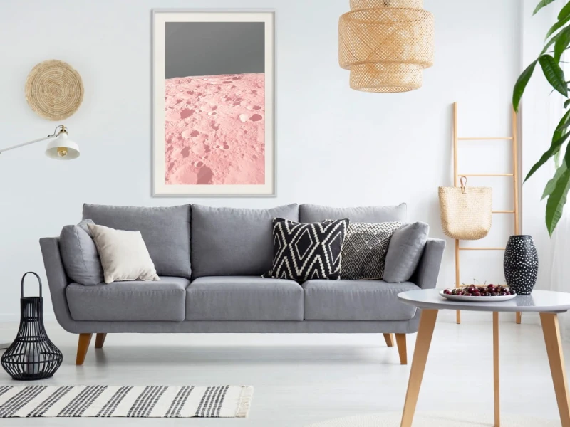 Plakat - Pastelowe kratery