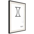 Plakat - Zodiak: Bliźnięta II