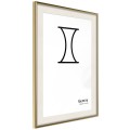 Plakat - Zodiak: Bliźnięta II