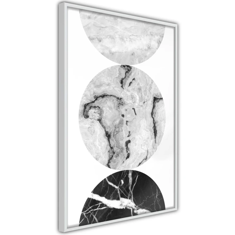 Plakat - Trzy odcienie marmuru