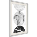 Plakat - Trzy odcienie marmuru