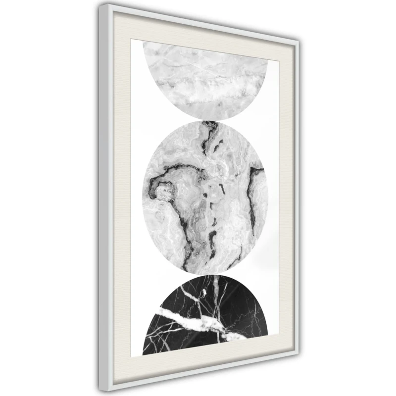 Plakat - Trzy odcienie marmuru