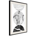 Plakat - Trzy odcienie marmuru