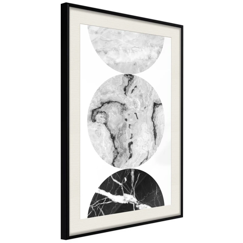 Plakat - Trzy odcienie marmuru