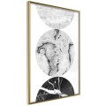 Plakat - Trzy odcienie marmuru