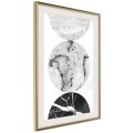 Plakat - Trzy odcienie marmuru