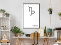Plakat - Zodiak: Koziorożec II