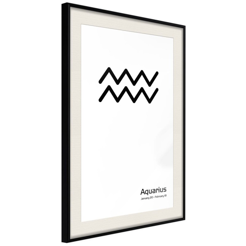 Plakat - Zodiak: Wodnik II