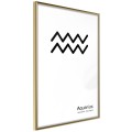 Plakat - Zodiak: Wodnik II