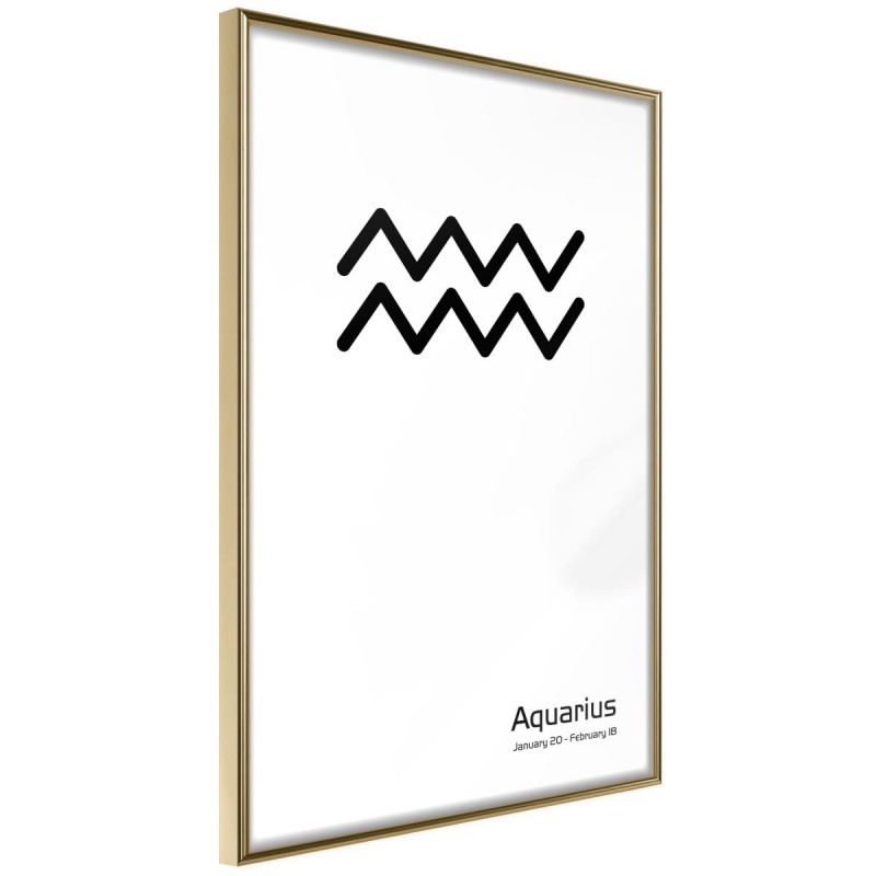 Plakat - Zodiak: Wodnik II