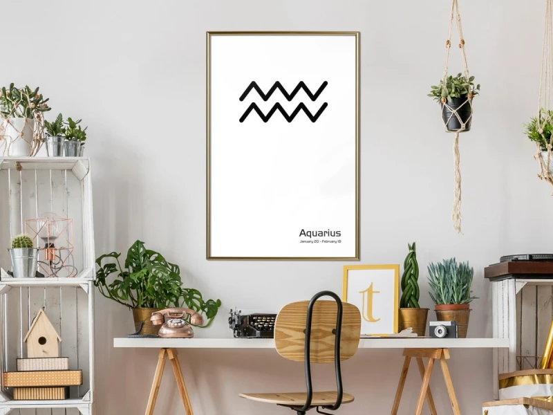 Plakat - Zodiak: Wodnik II
