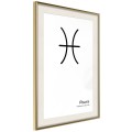 Plakat - Zodiak: Ryby II