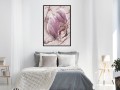 Plakat - Magnolia na marmurowym tle