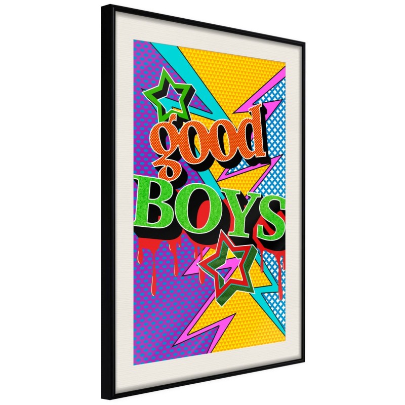 Plakat - Grzeczni chłopcy
