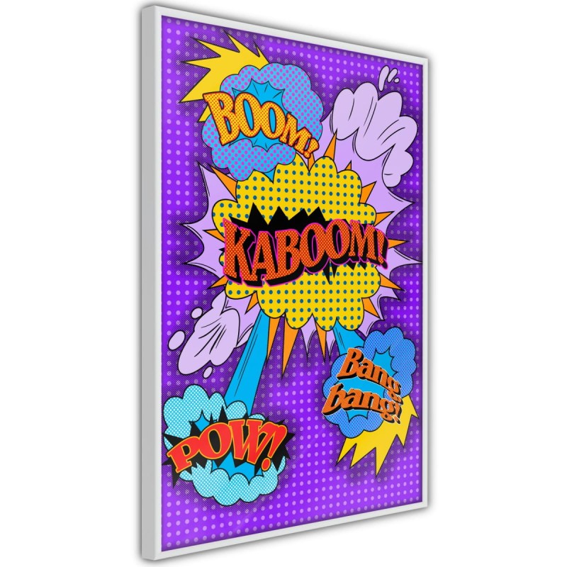 Plakat - Kaboom! Boom! Pow!