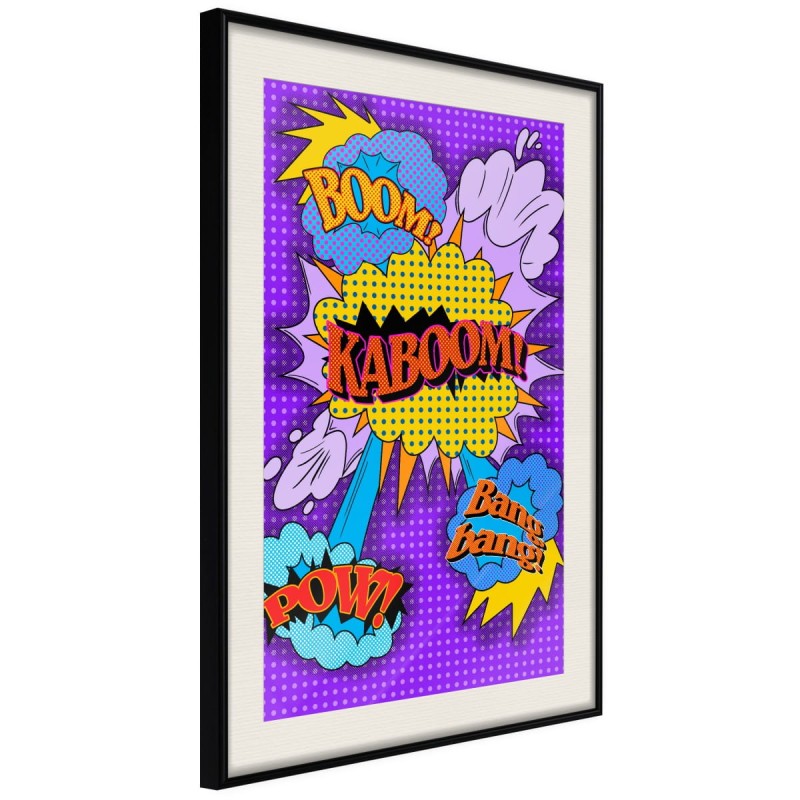 Plakat - Kaboom! Boom! Pow!