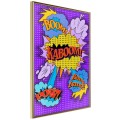 Plakat - Kaboom! Boom! Pow!