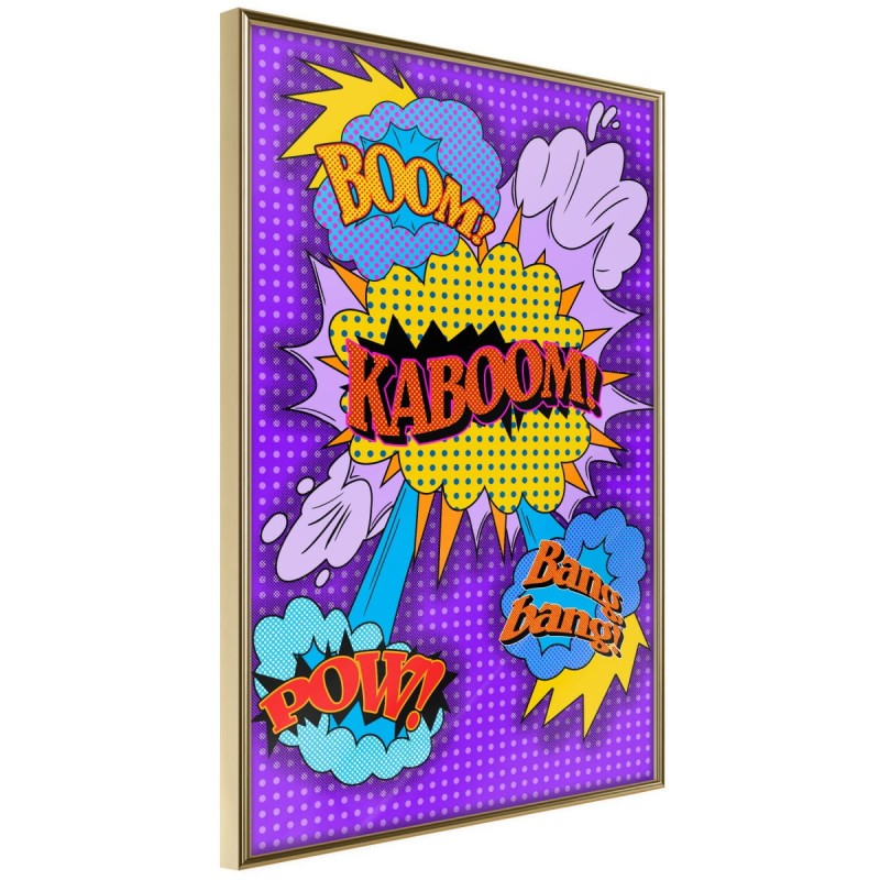 Plakat - Kaboom! Boom! Pow!