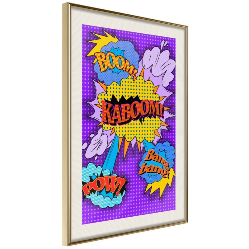 Plakat - Kaboom! Boom! Pow!