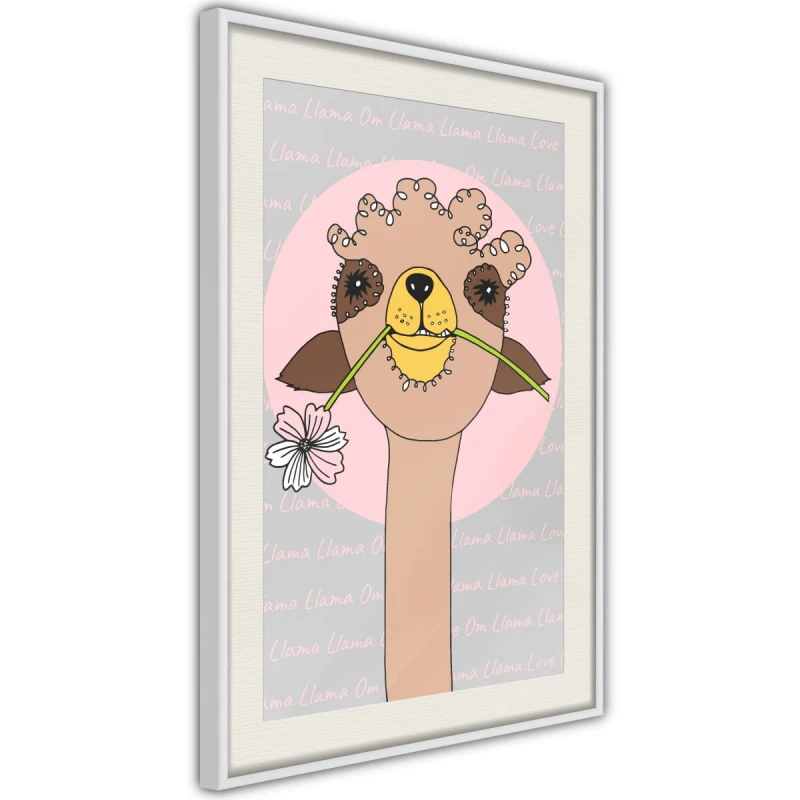 Plakat - Urocza lama