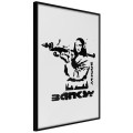 Plakat - Banksy: Mona Lisa with Bazooka I