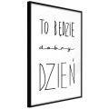 Plakat - Dobry dzień