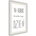 Plakat - Dobry dzień