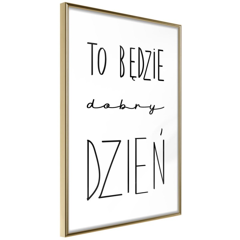 Plakat - Dobry dzień
