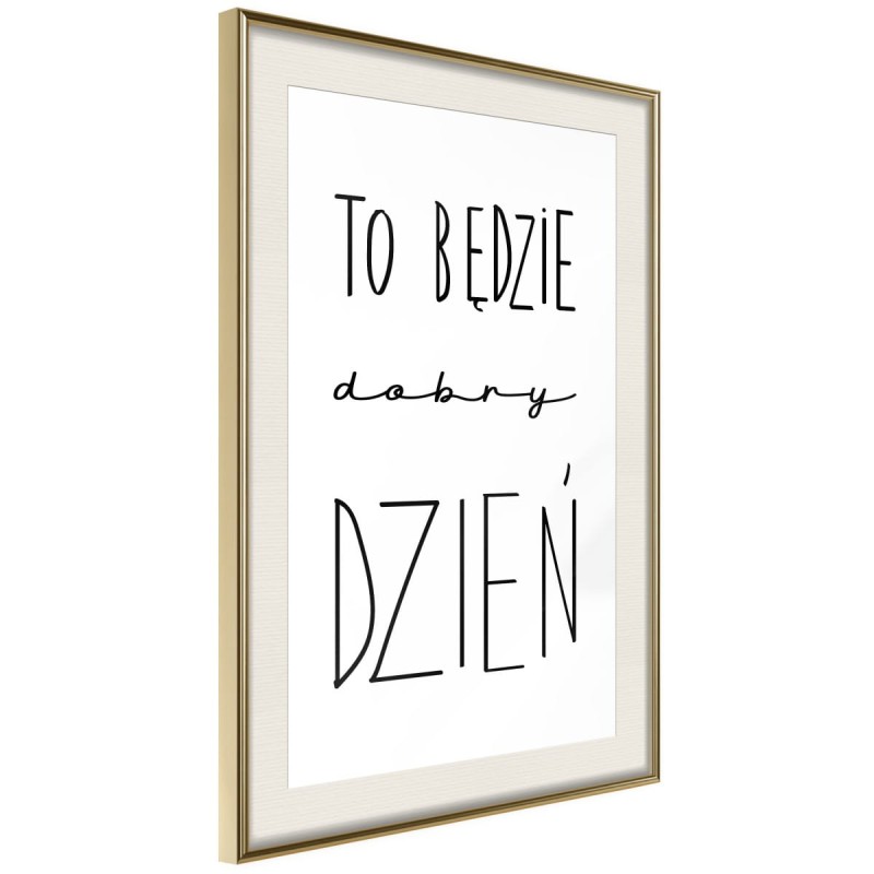 Plakat - Dobry dzień